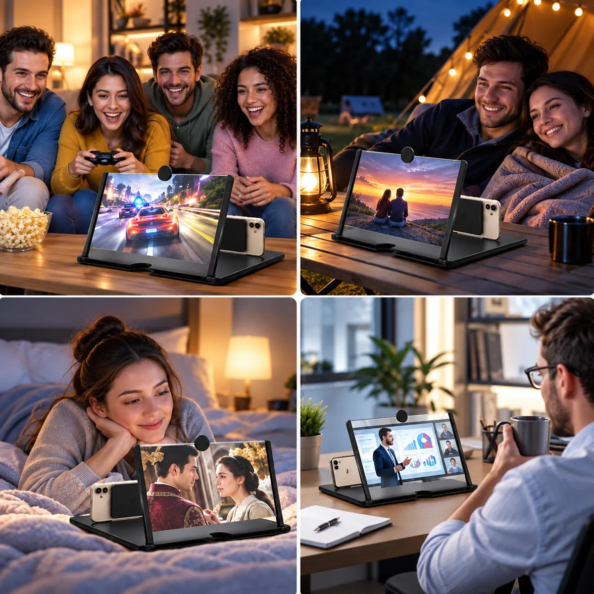 Phone Screen Magnifier | Foldable & Portable Design | Buy 1 Get 1 Free🔥