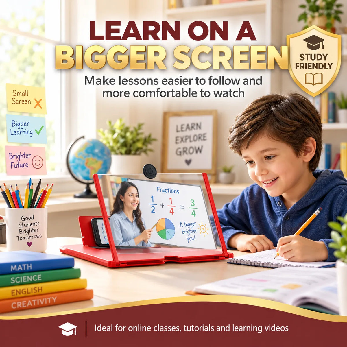 Phone Screen Magnifier | Foldable & Portable Design | Buy 1 Get 1 Free🔥